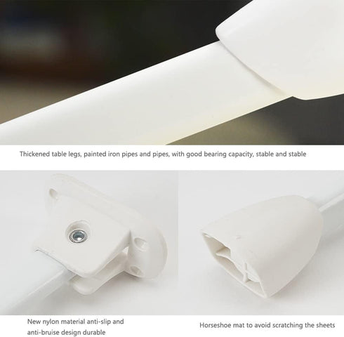 UtySty 4 Pack 11 Inch Lap Desk Leg Replacement Plastic Laptop Desk Folding Legs for Laptop Bed Desk Foldable Laptop