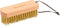 Berry&Bird Brass Brush, Ashwood Premium Brass Wire Brush with Cowhide Lanyard, Heavy