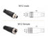 5Pcs M12 4 Pin Female Connector, Field Assembly Wireable Adapter 12mm IP67 Waterproof Straight Sensor A Code Unshielded