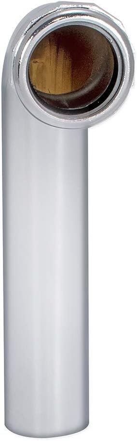 EZ-FLO Heavy Duty Brass Waste Arm with Slip Joint Connection, 7 Inch Length, 22 Gauge, Chrome