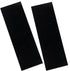 Cool Hand 2 pcs G10 Knife Handle Scales Slabs, Custom DIY Tool Material for Knives Making Blanks, All Black