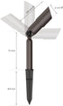 Malibu Low Voltage Floodlight Outdoor Landscape Lighting 176 Lumen 20W Halogen Warm White 12V Spotlight