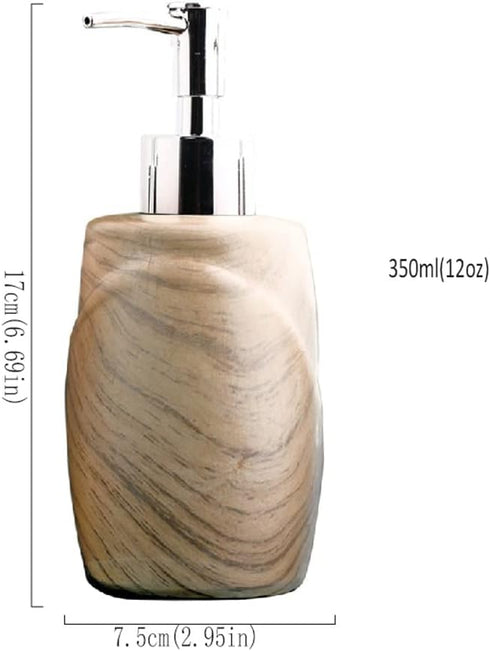 RENEESME Soap Dispenser Push-Type Soap Dispenser, Resin Soap Dispenser, Mouthwash Soap Dispenser, Kitchen Soap
