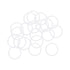 uxcell Silicone O-Rings, 19mm OD 16mm ID 1.5mm Width VMQ Seal Gasket for Compressor Valves Pipe Repair (20 Pack)