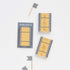 Monolike Retro Cassette Tape + Film Sticky-It 6p Set, Self-Adhesive Memo Pad, 50 Sheets for Daily Sticky, Diary, Memo