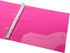 Filexec 3-Ring Binder, 1", 12 Pack, Neon Colors: Blue, Hot Pink, Purple, Green (50573-64970)