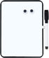 PTY 6" x 8" Magnetic Dry Erase Board with Marker and 2 Magnets - Mini Whiteboard for School Locker, Fridge, Office, Home