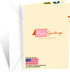 Prime Greetings Birthday Card for Aunt, Eco-Friendly Thick Card Stock with Premium Envelope 5in x 7.75in, Made in