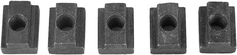 T-Nut, T-Slot Nut, M6, Workshop Tools, Fastener Hardware, Industrial Replacement Supplies