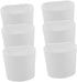 6pcs Rolling Cart Accessory Hanging Cup Holder Space-saving Plastic Bucket Organizer for