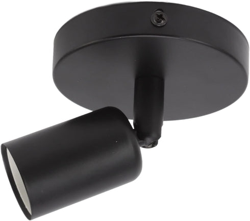 Hilitand E26/E27 Modern Black LED Wall Lamp for Bedroom & Living Room