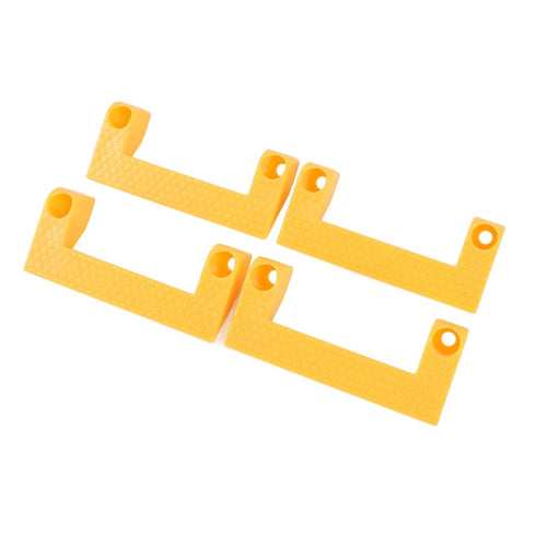 Miskall 4pcs Tape Measure Clip,Plastic Tape Measure Holder,Ladder, Workbench Electric Tool Storage for Garage,Ideal