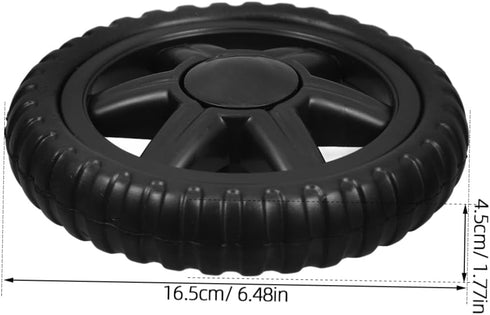 2pcs Luxshiny Rolling Cart Accessories Industrial Casters Swivel Wheels for Shopping Cart Bbq Grill Stroller