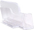 Beauticom Round Style Business Card Holder, Organizer Stand Display for Offices, Receptionist, Salons (Clear, 6 Pieces)