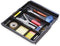 Exacompta - Ref 316014D Office Drawer Adjustable Insert - Black, Fully Adjustable Width for Organizing Small Accessories