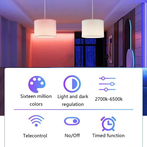 15FT ZSLAIFU Plug in Pendant Light, Hanging Lamp with Switch, Flaxen Hanging Lights with Plug in Cord, Pendant Lamp