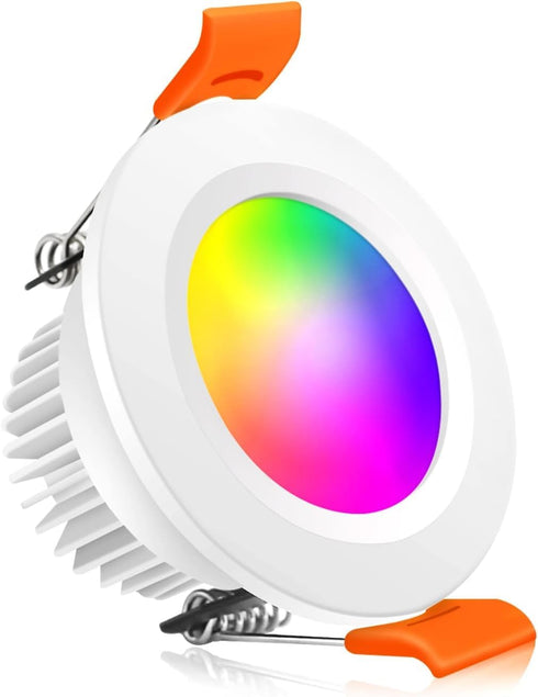 YGS-Tech Smart 3 Inch Recessed Lighting, WiFi LED Downlight 5W 120V, Compatible