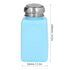 200ml Press Type Solvent Dispenser, ESD Anti Static Bottle with Stainless Steel Lid, Blue