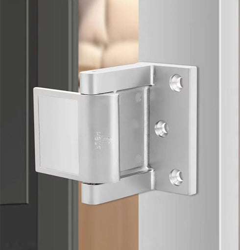 Szliyands (2 Pack) Door Lock Reinforcer Privacy Door Latch forHotel Security Door Lock Privacy Door Latch