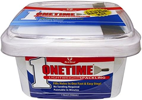 Red Devil 0544KT Onetime Wall Repair Kit, 1 Quart