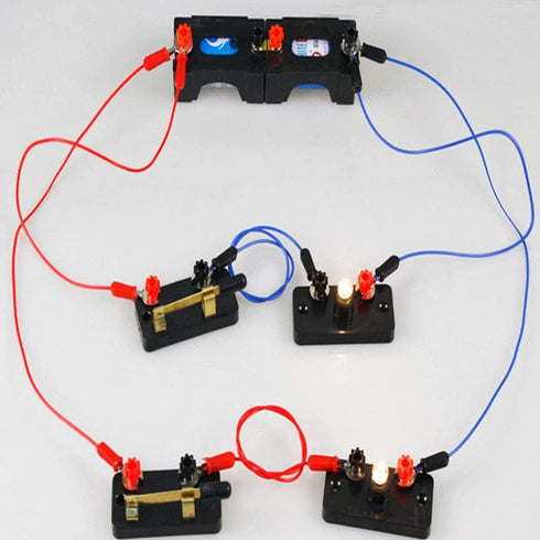 POPETPOP Basic Beginner Circuit Kit, Security Camera Single Pole Single Throw for 6pcs Electric Encendedores