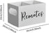 Fenteer Retro Wooden Remote Organizer and Food Serving Tray for Table Nightstand Couch Office Bathroom Vanity Breakfast