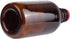 4 Pieces Amber Glass 1000 mL Graduated Round Lab Reagent Bottles with GL45 Red Screw Cap