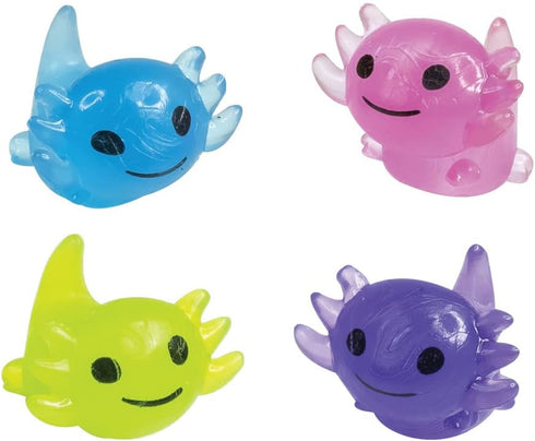 Raymond Geddes Axolotl Pencil Top Erasers (24 Pack)