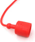 Hydraulic Coupler Dust Cap Plug Set 1/2 ISO-B, CEKER Male Female Quick Connects Fittings, Red Cap with Retention Ring,