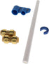 Waterline Pipe Repair Kit for PEX, Copper, CPVC Pipe, Includes Removal Tool, Deburring Tool, 2 Brass Couplings