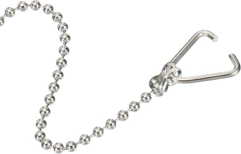 MECCANIXITY Toilet Flappers Chain, 25cm Stainless Steel Toilet Handle Lever Lift Flush Replacement Pack of 3