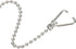 MECCANIXITY Toilet Flappers Chain, 25cm Stainless Steel Toilet Handle Lever Lift Flush Replacement Pack of 3