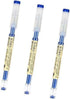 BEMLP Gel Ink Pen Extra Fine Point Pens, 0.35mm Blue Premium Liquid Ink Rollerball Pens, Quick-Drying, 12 Pieces