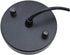 Icole E26 Set(Pack 1) Ceiling Light Pendant Fitting Lamp Holder Black Ceiling Rose Pendant Modern Vintage Retro