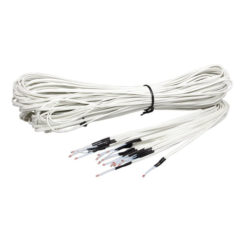 2sets Ntc3950 3D 5pcs*2 Mobestech Thermistor Kit for Printer Heated Bed Extruder PTFE Insulated Easy Marlin Firmware