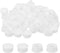 MECCANIXITY 68Pcs Plastic Hole Plugs, 13/16" x 3/8"(DxH) Hole Cover Tubing End
