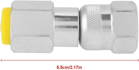 Hydraulic Test Adapter G1/4 to M16*2 Thread Pressure Test Point Test Coupling Point for Hydraulic System Pressure Detection Lubrication Exhaust Pressure System Oil Sampling by Walfront