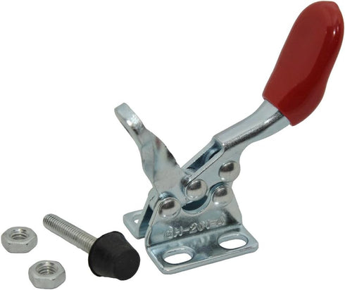 4PCS Toggle Clamp 201A Hand Tool 60 lbs / 27kg Holding Capacity Antislip Horizontal Quick Release Tool by XRPAOWA