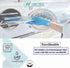 HIGH TECH INSTRUMENTS Set 6 College Cotton Pliers of with Angled Serrated Beak For Professional & Personal Use Surgical