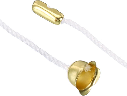 Pack 6 MECCANIXITY Pull Cord for Ceiling Switch, Light Pull Cord String Ceiling Fan String with Connector Pull Chain