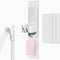 RUOFEI Modular Magnetic Handheld Shower Head Holder, 5-Section Customizable Sliding Rail with Tool-Free