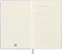 Moleskine Classic Notebook, Hard Cover, Large (5" x 8.25"), Plain/Blank, Hydrangea Blue, 240 Pages