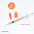 U-100 1ml 31 5/16" Packed 100 PACK Gauge Syringe, Individually