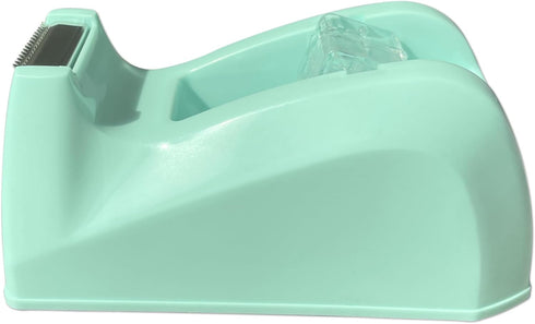 Cute Desktop Office Tape Dispenser, Antiskid Base Design, Perfect Companion for Home, School, and Office - Macaron Green