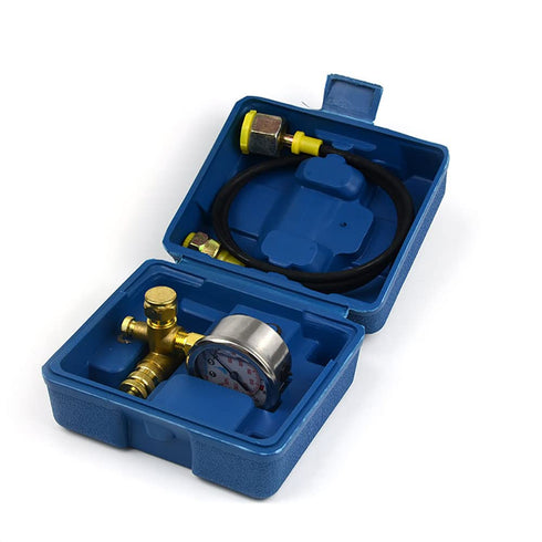 Pressure Gauges Kit, Test Gauge Tool for Nitrogen Gas Charging Hydraulic Breaker Hammer Device, 6MPa Measurement