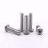 1/4-20 x 3/4" Hex Socket Button Head Cap Screws, 25 Pack, 304 Stainless Steel, Bright Finish