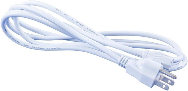 Jesco Lighting SG-PC144-W Accessory - 144" Power Cord and 3-Prong Plug, White Finish