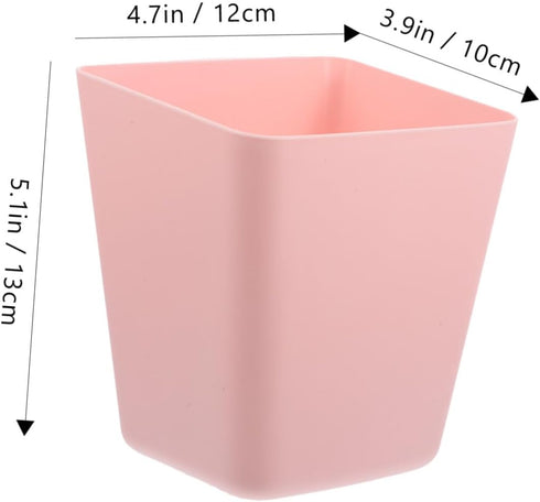 5-Piece Rolling Cart Accessories - Hanging Cup Storage for Makeup & Pens