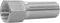 Beduan 1/2" Female to 1/2" Male Extension Pipe Nipple Connector, Stainless Steel Adapter 3.94" Length (100 mm)