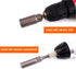 RUIAN 10mm Hex Magnetic Power Socket Set, 1/4 inch Drill Bit Nuts Driver Adapter (2-Piece)